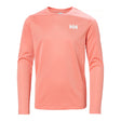 Helly Hansen Juniors' HH Tech Long Sleeve Crew - Polly Peach