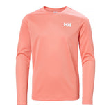 Helly Hansen Juniors' HH Tech Long Sleeve Crew - Polly Peach