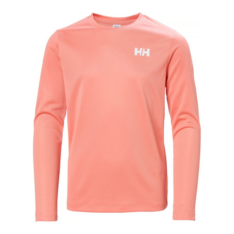 Helly Hansen Juniors' HH Tech Long Sleeve Crew - Polly Peach