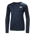 Helly Hansen Juniors' HH Tech Long Sleeve Crew - Navy
