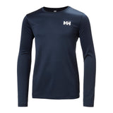 Helly Hansen Juniors' HH Tech Long Sleeve Crew - Navy