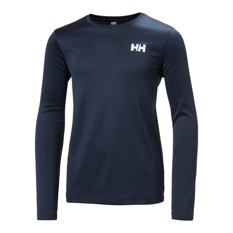 Helly Hansen Juniors' HH Tech Long Sleeve Crew - Navy
