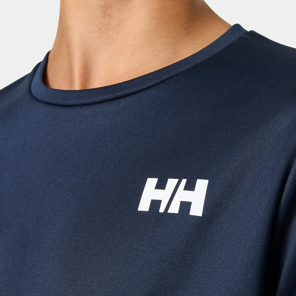 Helly Hansen Juniors' HH Tech Long Sleeve Crew - Navy