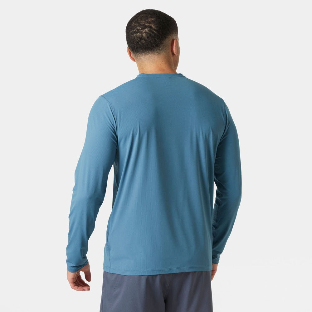 Helly Hansen Men's Shine Long Sleeve Crew - Washed Navy