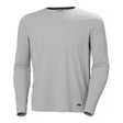Helly Hansen Men's Shine Long Sleeve Crew - Flipper Grey