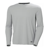 Helly Hansen Men's Shine Long Sleeve Crew - Flipper Grey