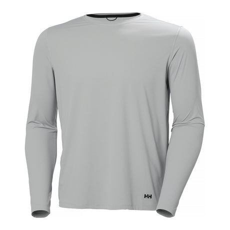 Helly Hansen Men's Shine Long Sleeve Crew - Flipper Grey