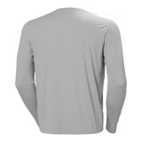 Helly Hansen Men's Shine Long Sleeve Crew - Flipper Grey