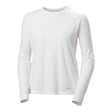Helly Hansen Women's Shine Long Sleeve Crew - White