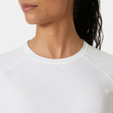 Helly Hansen Women's Shine Long Sleeve Crew - White