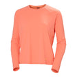 Helly Hansen Women's Shine Long Sleeve Crew - Polly Peach