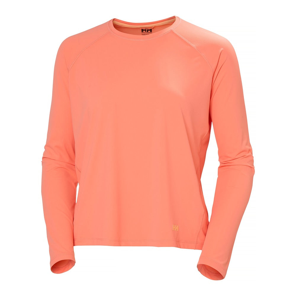 Helly Hansen Women's Shine Long Sleeve Crew - Polly Peach