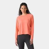 Helly Hansen Women's Shine Long Sleeve Crew - Polly Peach
