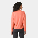 Helly Hansen Women's Shine Long Sleeve Crew - Polly Peach