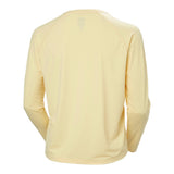 Helly Hansen Women's Shine Long Sleeve Crew - Yellow Cream