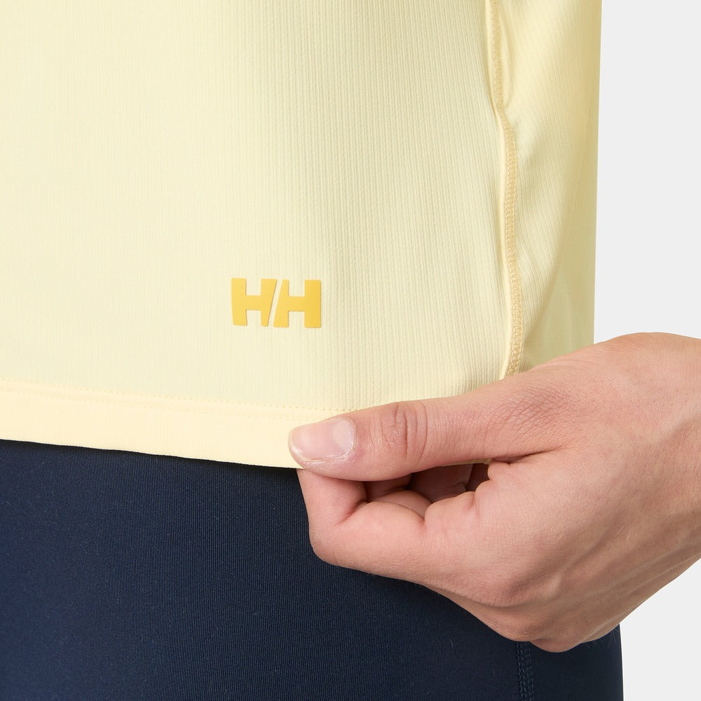 Helly Hansen Women's Shine Long Sleeve Crew - Yellow Cream