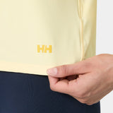 Helly Hansen Women's Shine Long Sleeve Crew - Yellow Cream