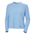 Helly Hansen Women's Shine Long Sleeve Crew - Bright Blue