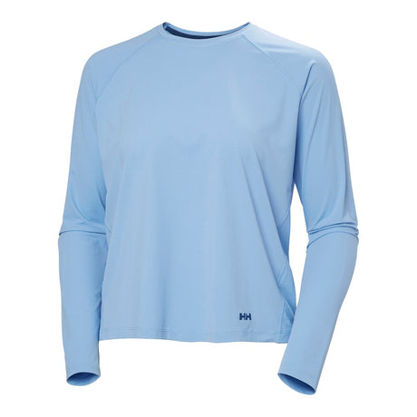Helly Hansen Women's Shine Long Sleeve Crew - Bright Blue
