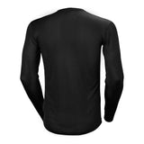 Helly Hansen Men's HH Lifa Stripe Crew Ski Base Layer - Black