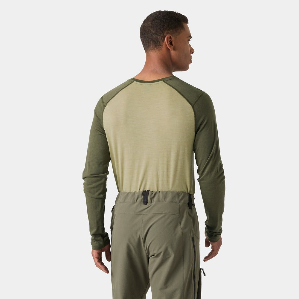 Helly Hansen Men’s HH Durawool Crew Long Sleeve - Light Lav