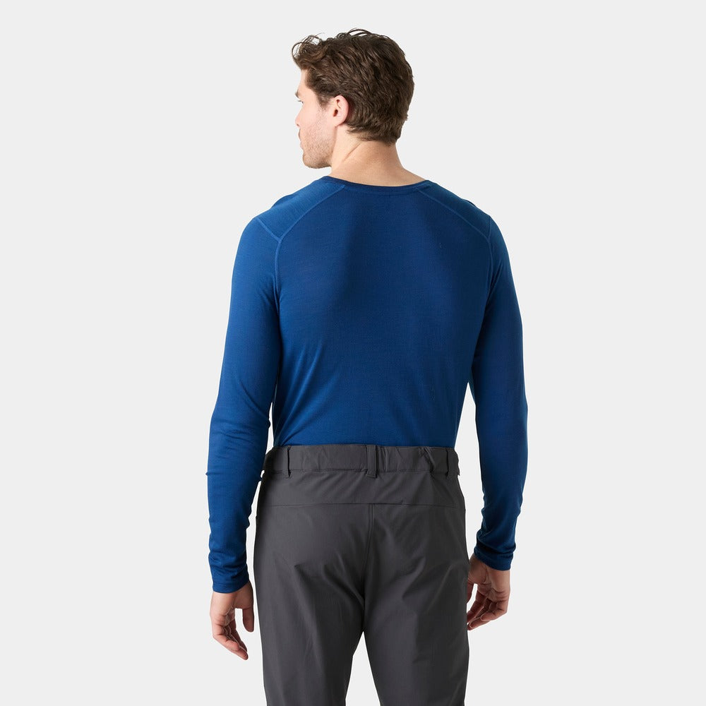 Helly Hansen Men’s HH Durawool Crew Long Sleeve - Dark Blue