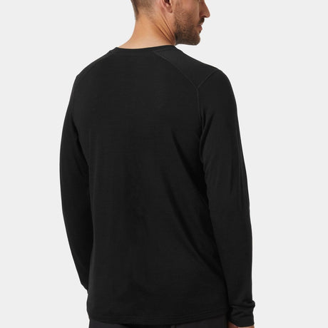 Helly Hansen Men’s HH Durawool Crew Long Sleeve - Black