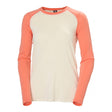 Helly Hansen Women’s HH Durawool Crew Long Sleeve - Polly Peach