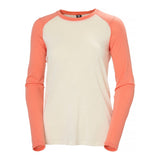 Helly Hansen Women’s HH Durawool Crew Long Sleeve - Polly Peach