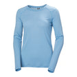 Helly Hansen Women’s HH Durawool Crew Long Sleeve - Bright Blue