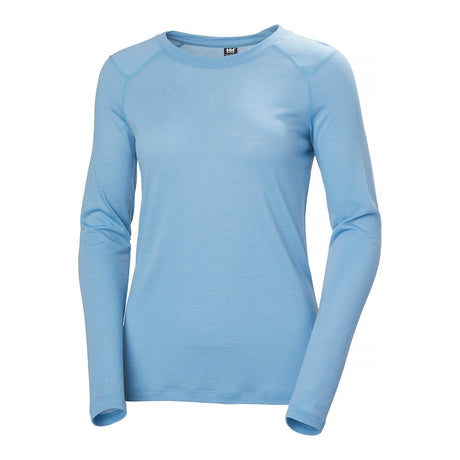 Helly Hansen Women’s HH Durawool Crew Long Sleeve - Bright Blue