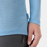 Helly Hansen Women’s HH Durawool Crew Long Sleeve - Bright Blue