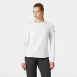 Helly Hansen Women's HH Tech Crew Long Sleeve 2.0 - White