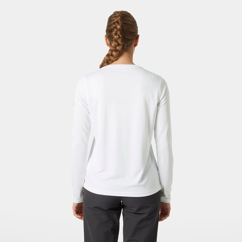 Helly Hansen Women's HH Tech Crew Long Sleeve 2.0 - White