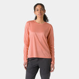 Helly Hansen Women's HH Tech Crew Long Sleeve 2.0 - Polly Peach