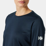Helly Hansen Women's HH Tech Crew Long Sleeve 2.0 - Navy