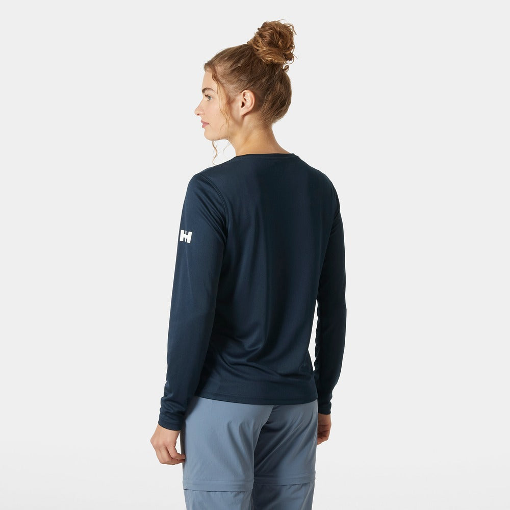 Helly Hansen Women's HH Tech Crew Long Sleeve 2.0 - Navy