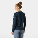 Helly Hansen Women's HH Tech Crew Long Sleeve 2.0 - Navy