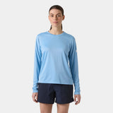 Helly Hansen Women's HH Tech Crew Long Sleeve 2.0 - Bright Blue