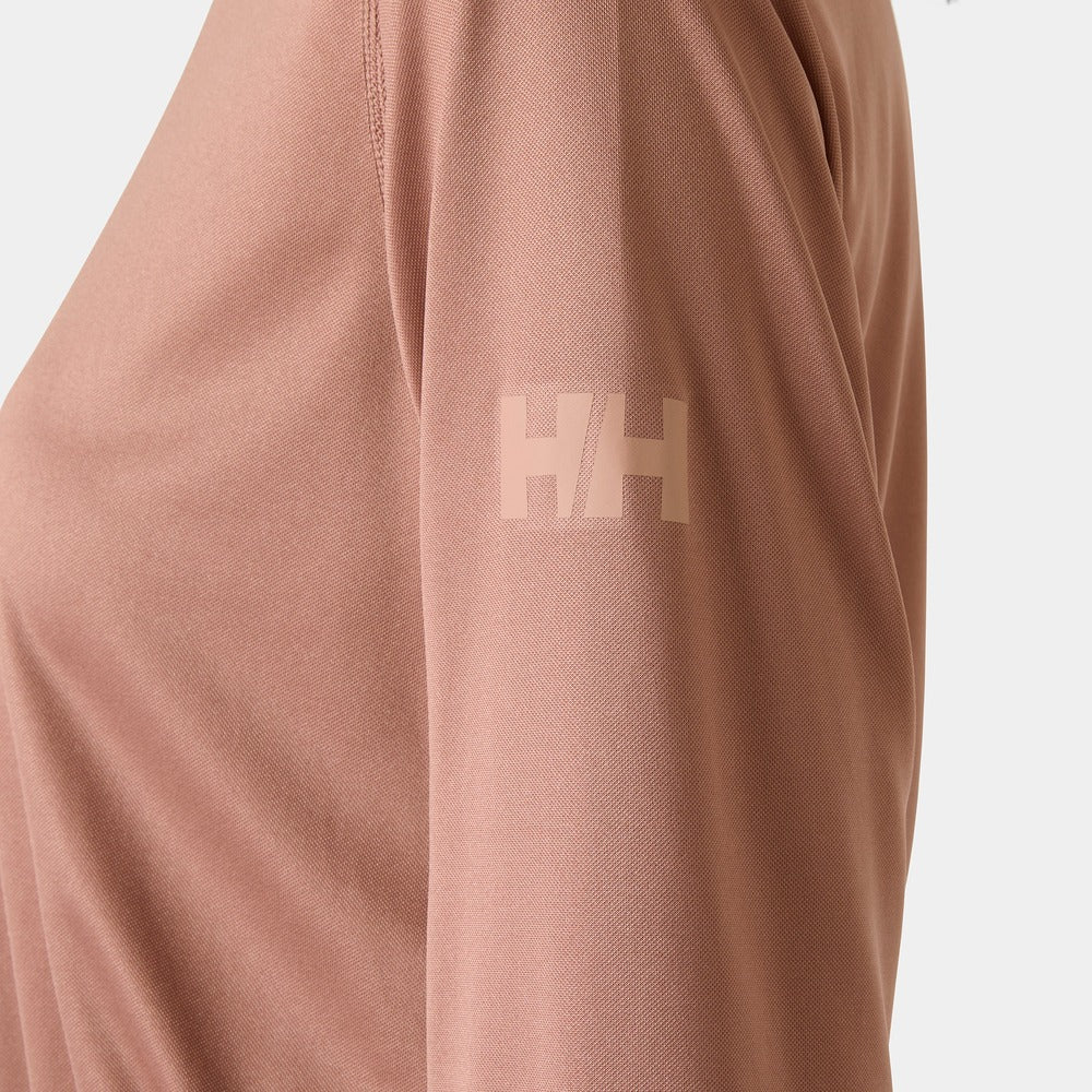 Helly Hansen Women's HH Tech Crew Long Sleeve 2.0 - Pastel Brick
