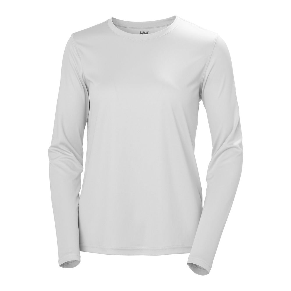 Helly Hansen Women's HH Tech Crew Long Sleeve 2.0 - Grey Fog