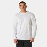 Helly Hansen Men's HH Tech Crew Long Sleeve 2.0 - White