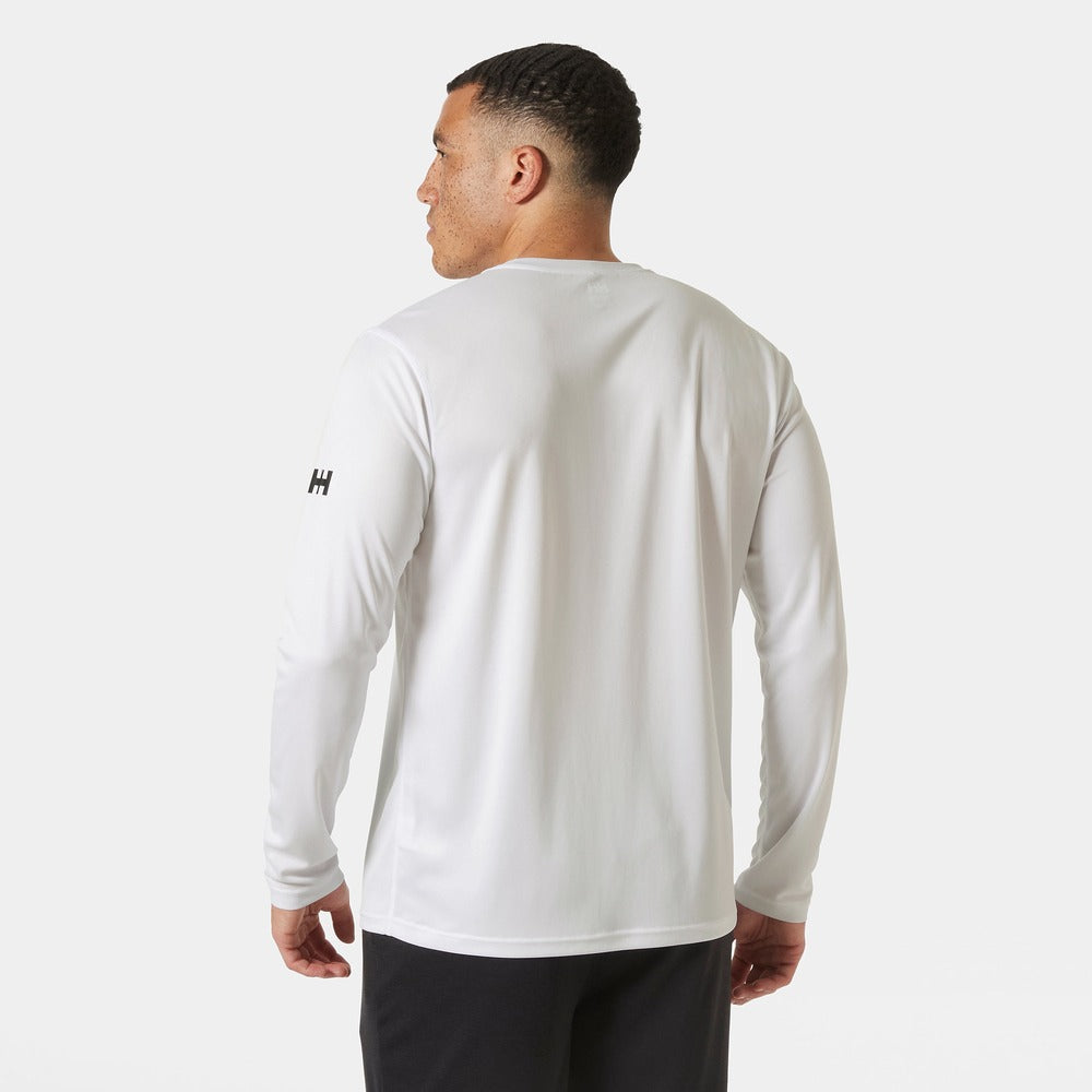 Helly Hansen Men's HH Tech Crew Long Sleeve 2.0 - White