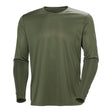 Helly Hansen Men's HH Tech Crew Long Sleeve 2.0 - Just Olive