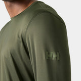 Helly Hansen Men's HH Tech Crew Long Sleeve 2.0 - Just Olive