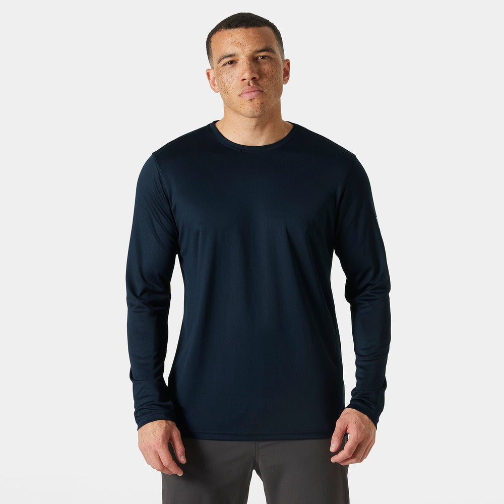 Helly Hansen Men's HH Tech Crew Long Sleeve 2.0 - Navy
