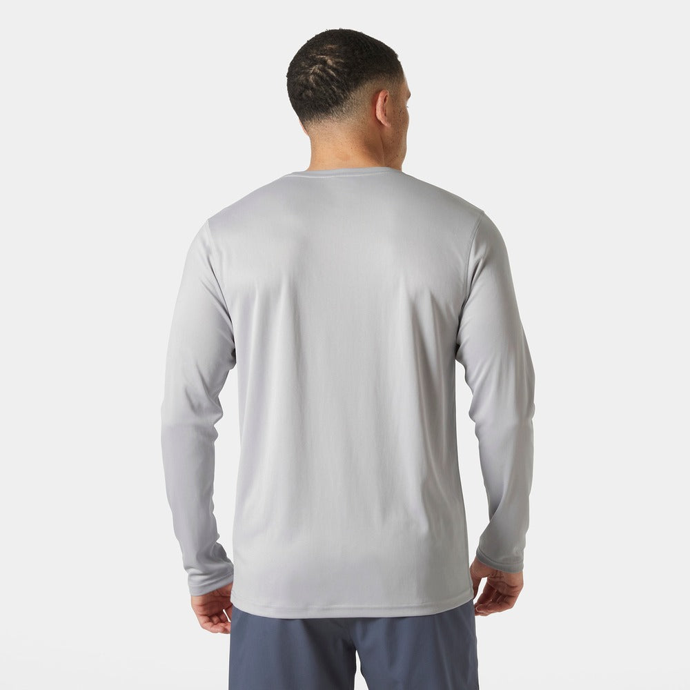 Helly Hansen Men's HH Tech Crew Long Sleeve 2.0 - Grey Fog