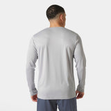 Helly Hansen Men's HH Tech Crew Long Sleeve 2.0 - Grey Fog