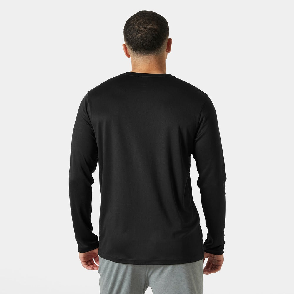 Helly Hansen Men's HH Tech Crew Long Sleeve 2.0 - Ebony