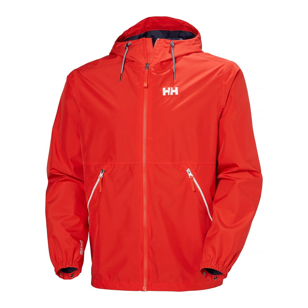 Helly Hansen Men's Sandoy Rain Jacket - Alert Red